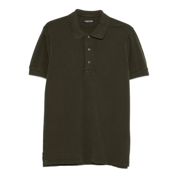 Tom Ford Green Polo Shirts Men